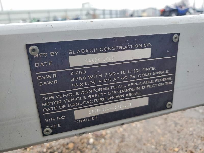 1989 Soql Unknown-reel Trailer