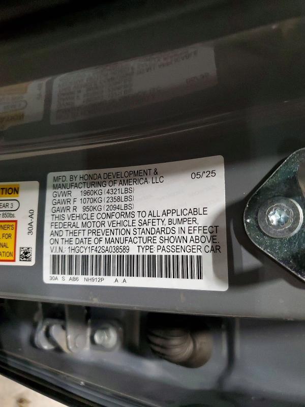 2025 Honda Accord se