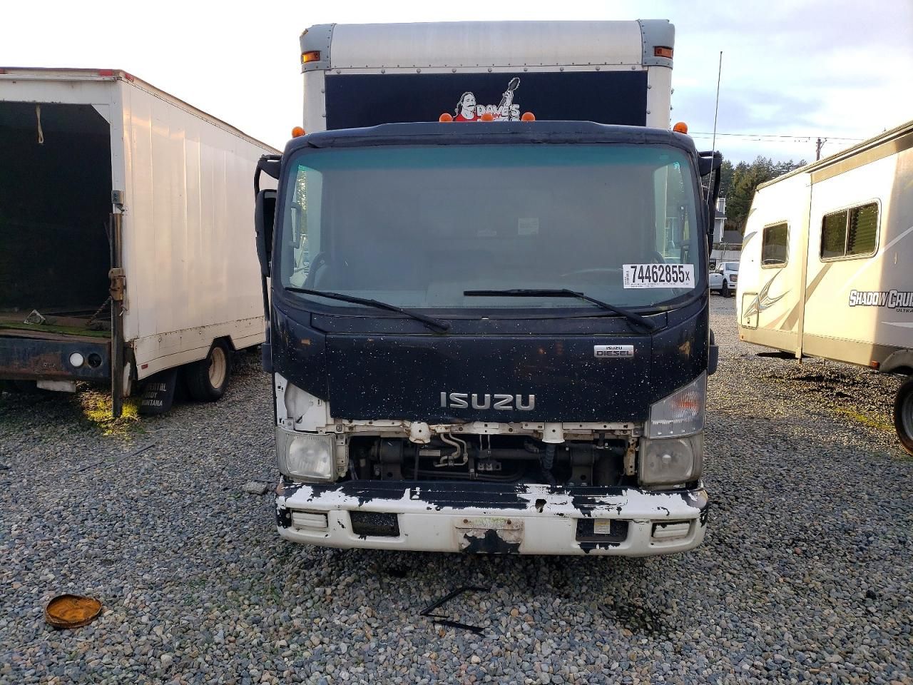 2012 Isuzu NPR HD BOX Truck