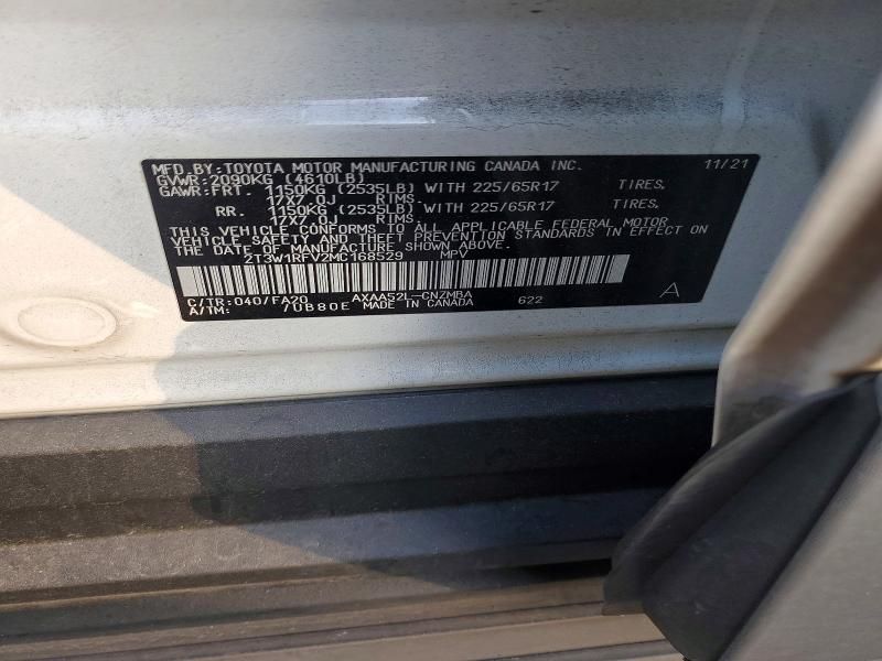 2021 Toyota Rav4 xle