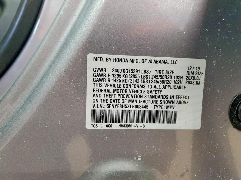 2020 Honda Passport exl