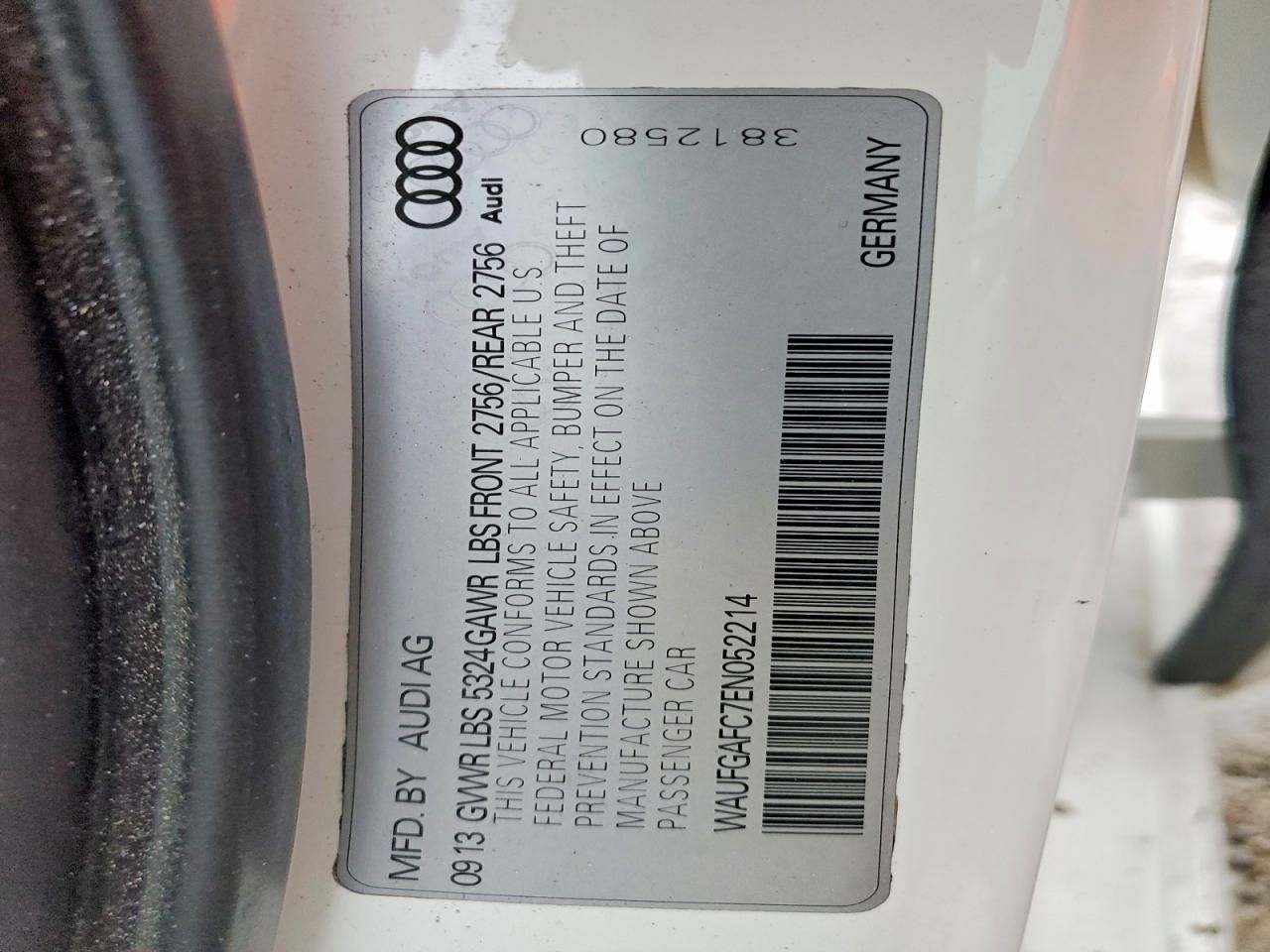 2014 Audi A6 Premium Plus