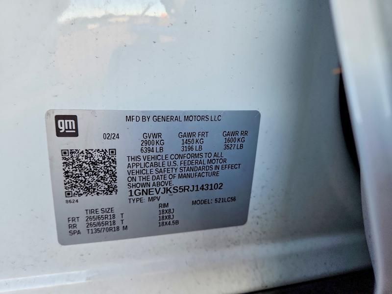 2024 Chevrolet Traverse lt Z71