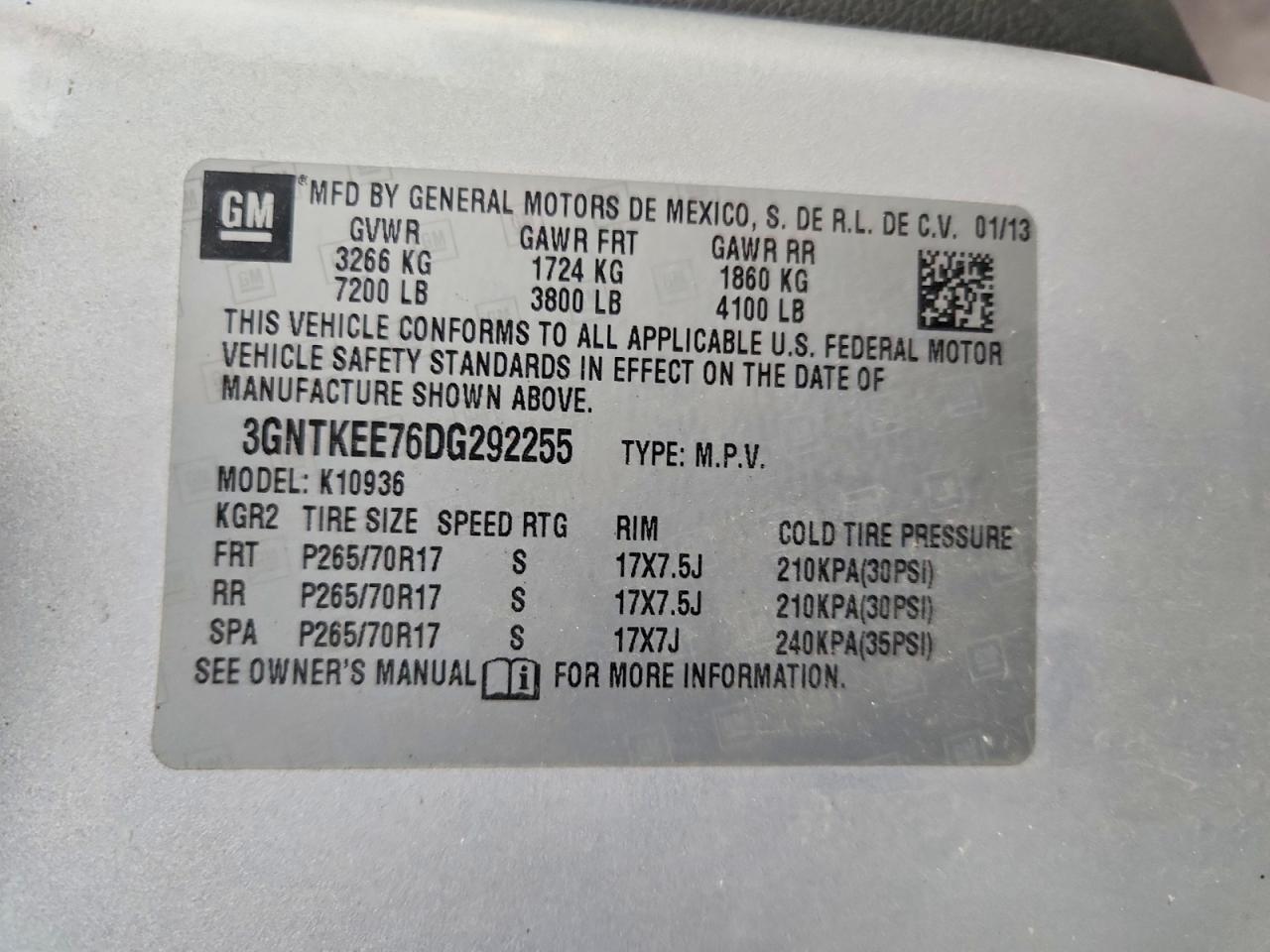 2013 Chevrolet Avalanche ls