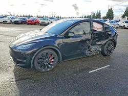 Tesla Vehiculos salvage en venta: 2023 Tesla Model y