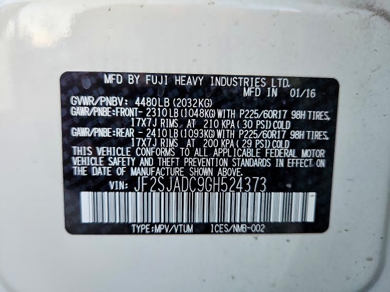 2016 Subaru Forester 2.5i Premium