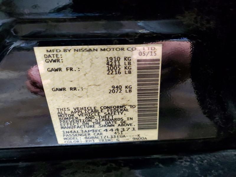 2015 Nissan Altima 2.5