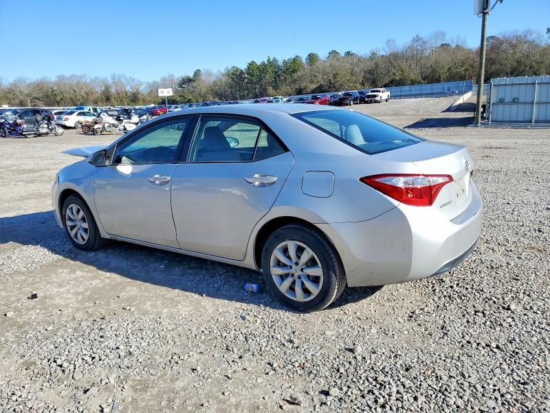 2015 Toyota Corolla l