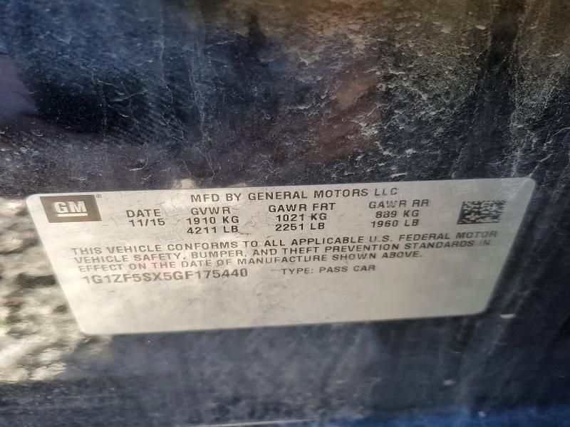 2016 Chevrolet Malibu lt