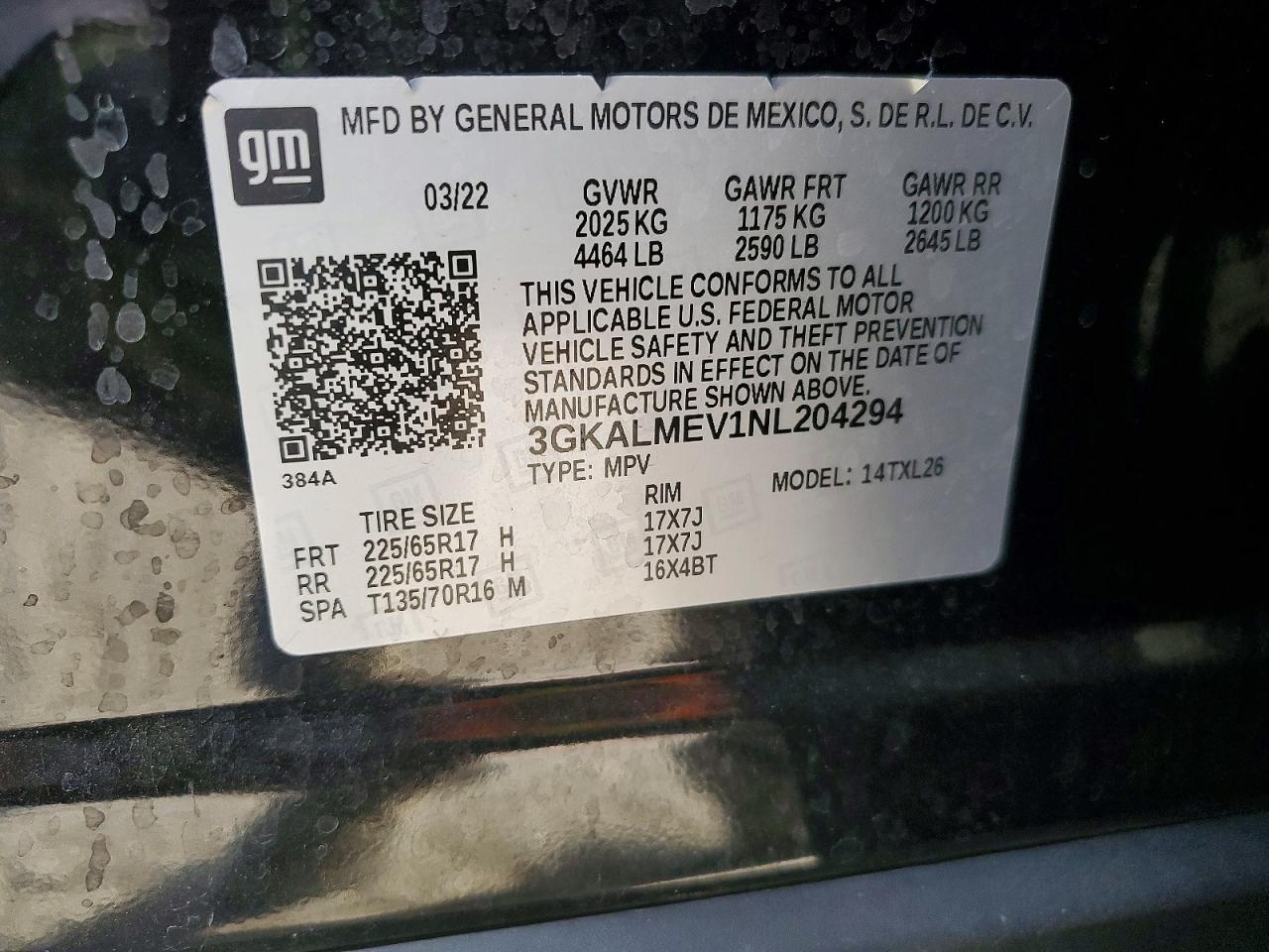 2022 GMC Terrain sle