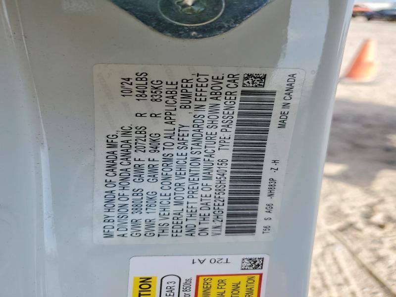 2025 Honda Civic Sport