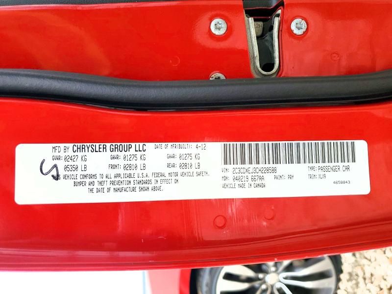 2012 Dodge Charger Srt-8