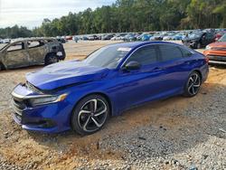 Honda salvage cars for sale: 2022 Honda Accord Sport