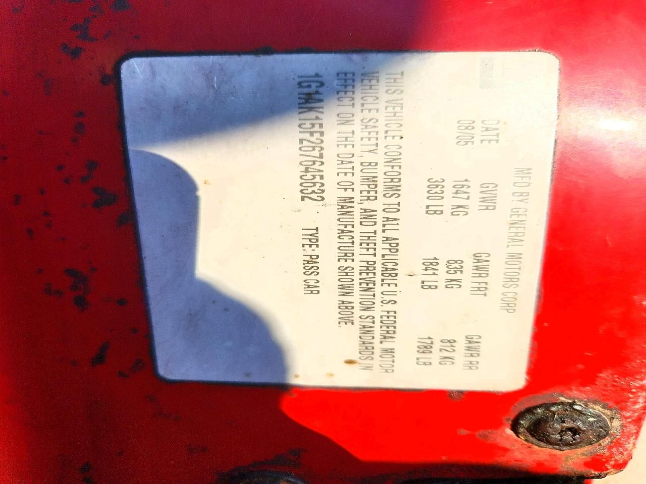 2006 Chevrolet Cobalt ls