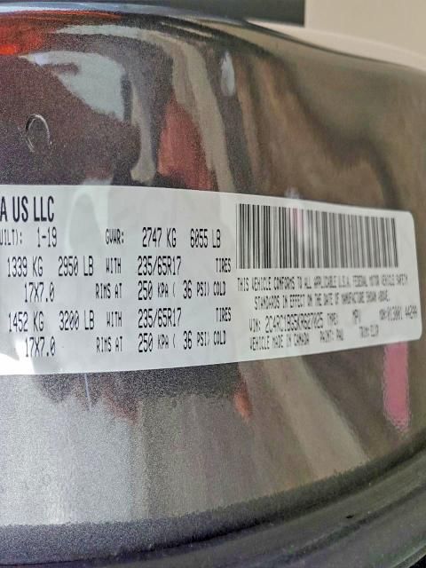 2019 Chrysler Pacifica Touring l