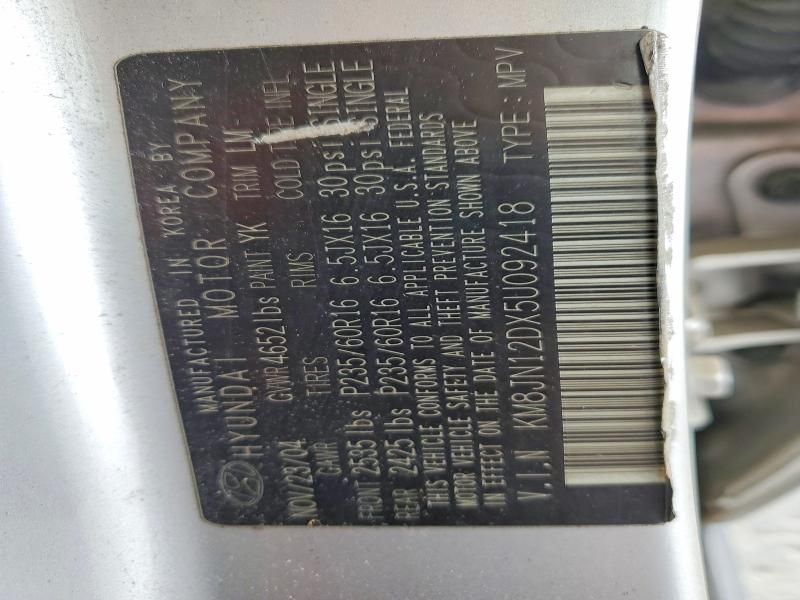 2005 Hyundai Tucson gls