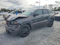 Jeep salvage cars for sale: 2021 Jeep Grand Cherokee Laredo