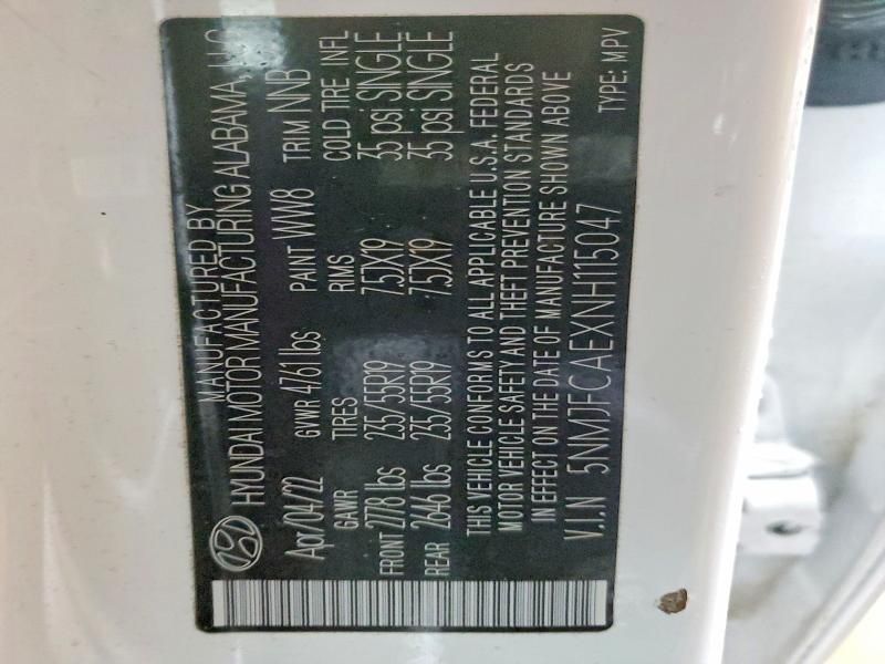 2022 Hyundai Tucson sel