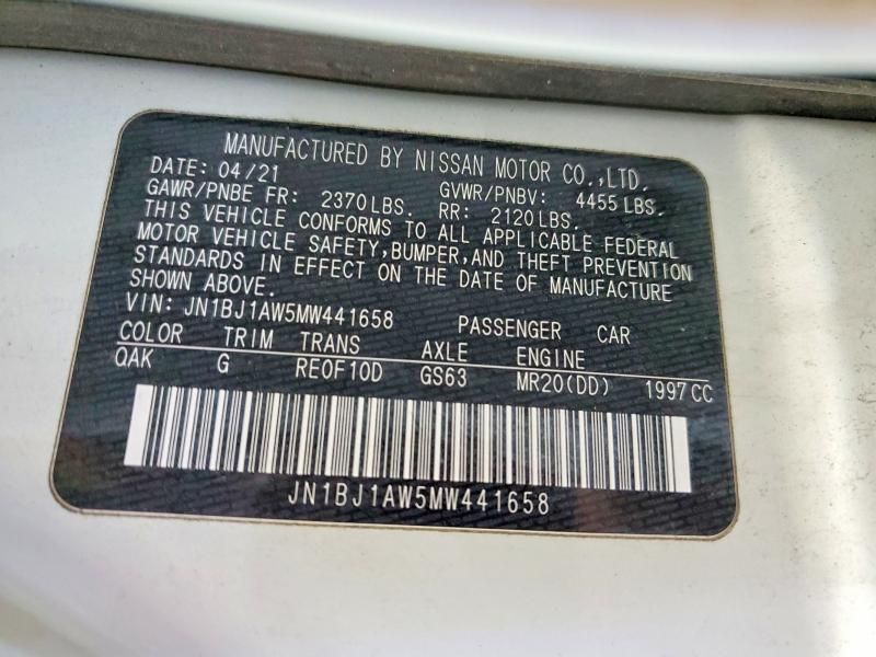 2021 Nissan Rogue Sport s