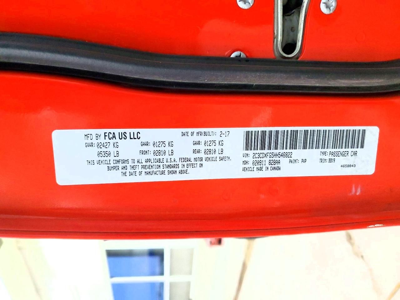 2017 Dodge Charger se