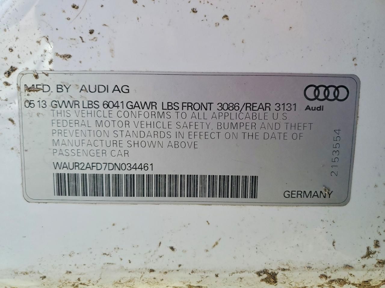 2013 Audi A8 l Quattro