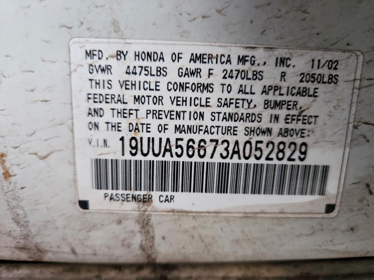 2003 Acura 3.2tl
