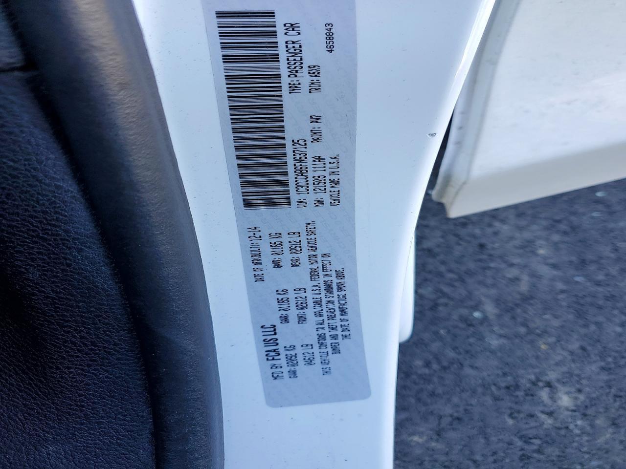 2015 Chrysler 200 Limited