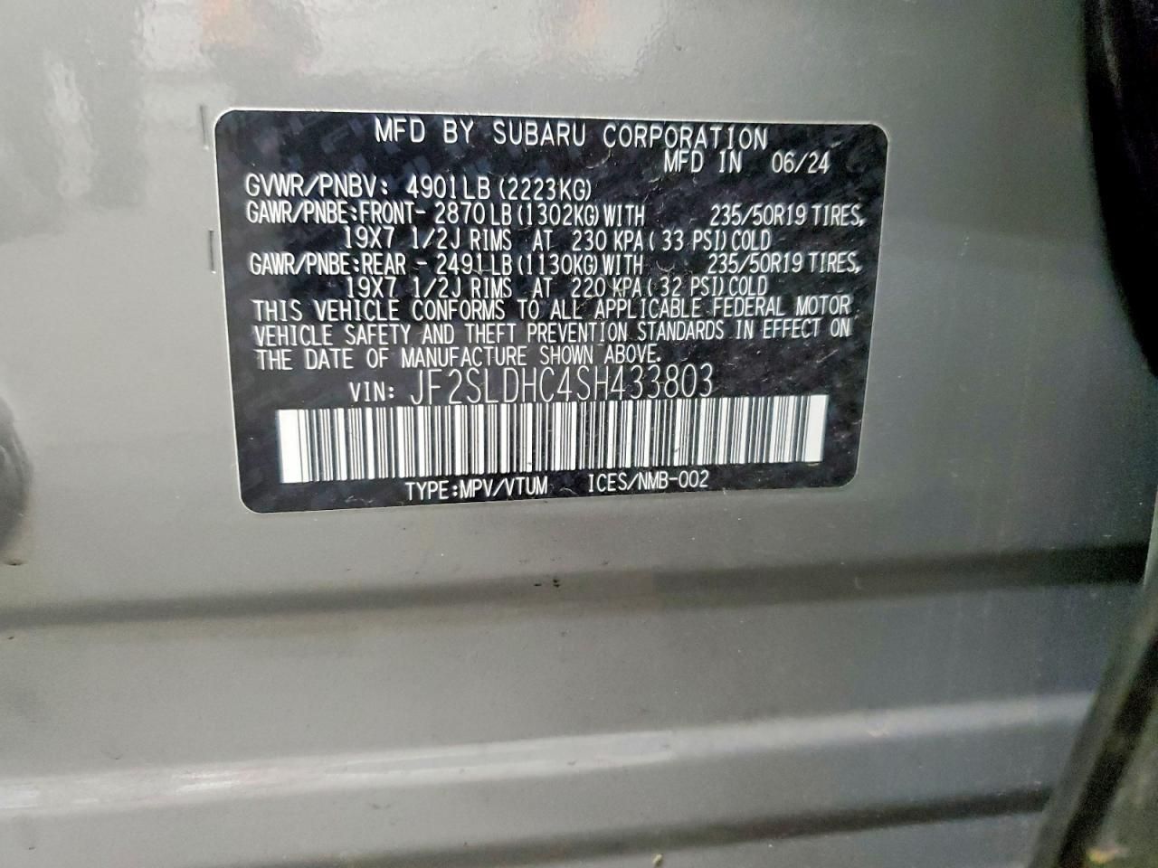 2025 Subaru Forester Sport