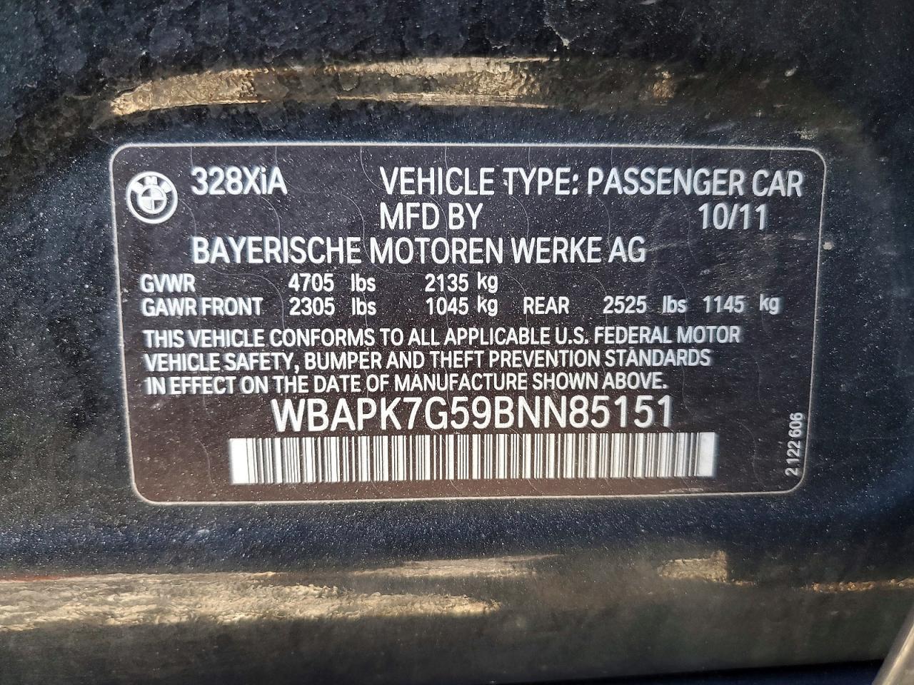 2011 BMW 328 xi