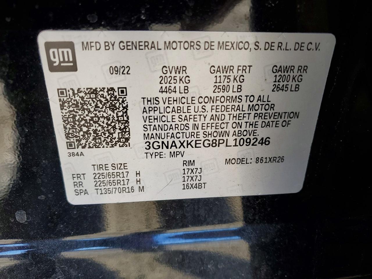 2023 Chevrolet Equinox lt
