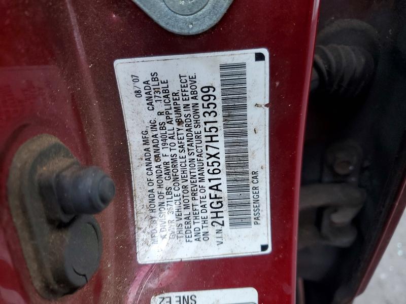 2007 Honda Civic lx