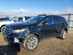 Vehiculos salvage en venta de Copart Cedar Rapids, IA: 2017 Ford Escape Titanium