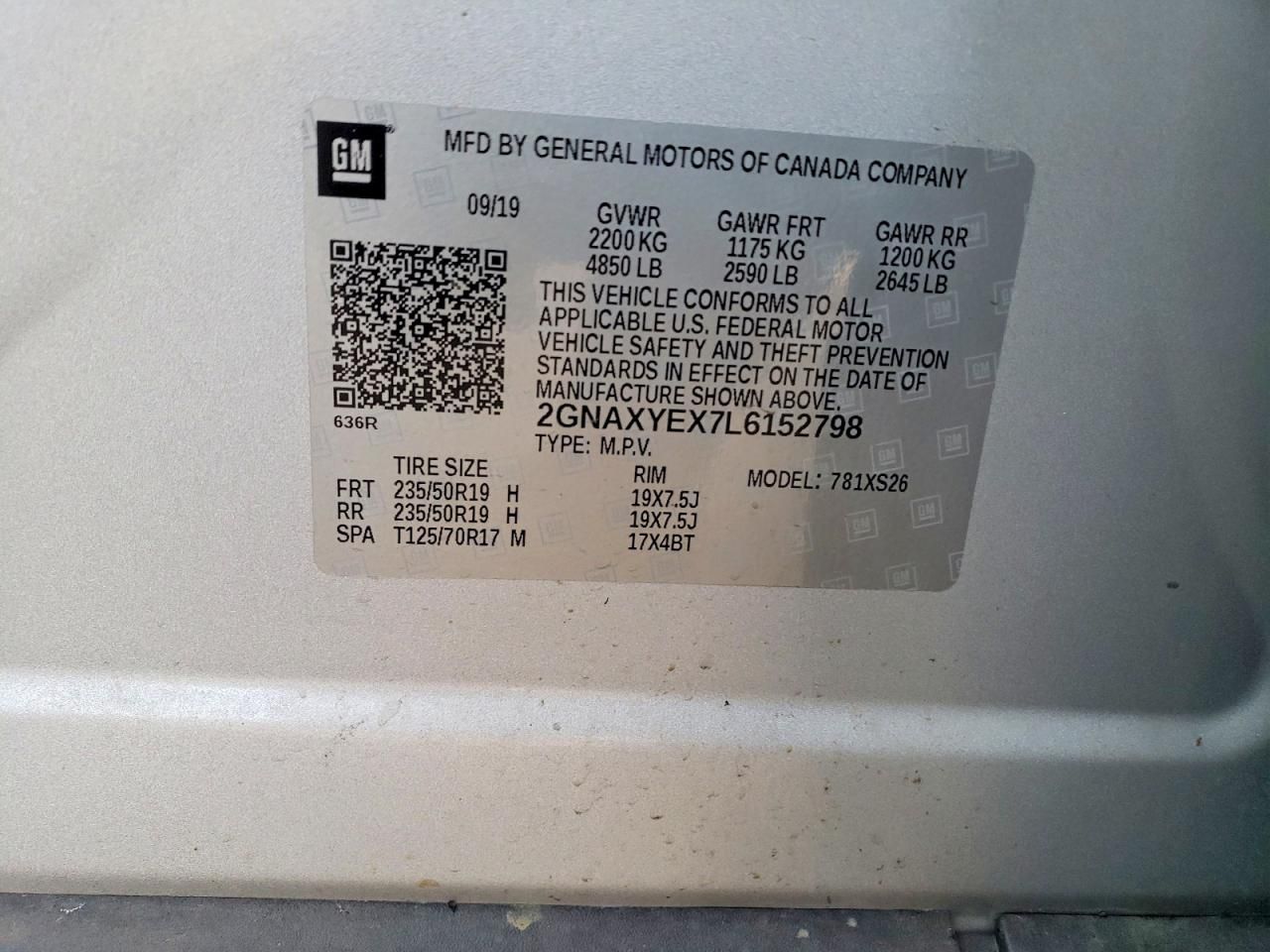 2020 Chevrolet Equinox Premier