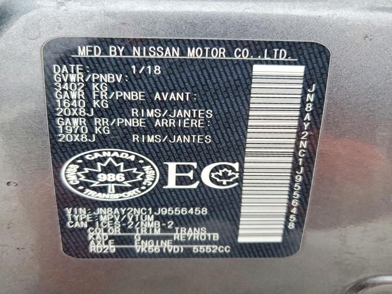 2018 Nissan Armada sv