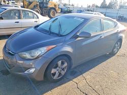 Salvage cars for sale from Copart Woodburn, OR: 2013 Hyundai Elantra gls