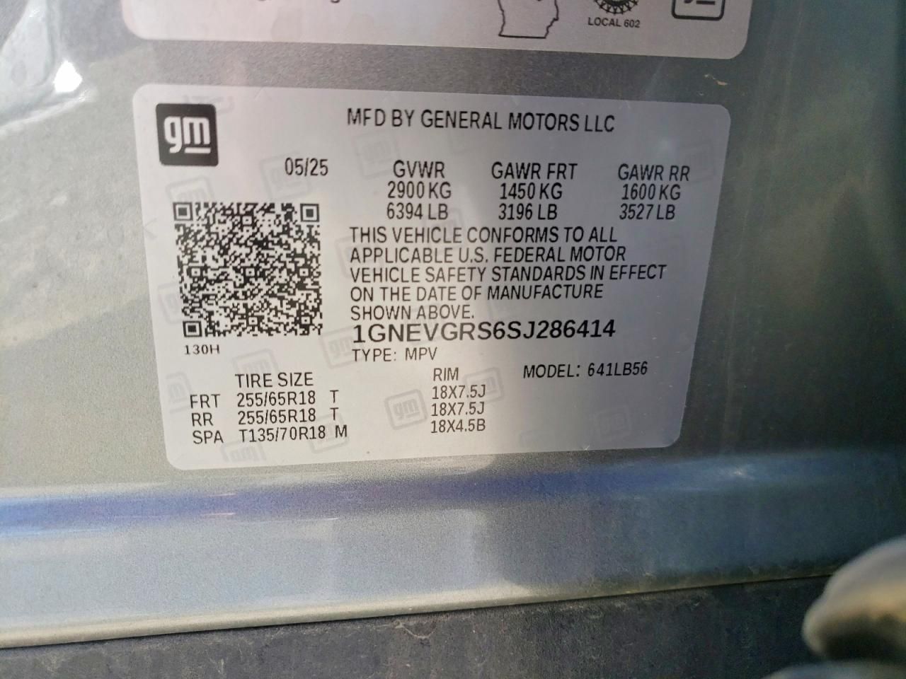 2025 Chevrolet Traverse lt