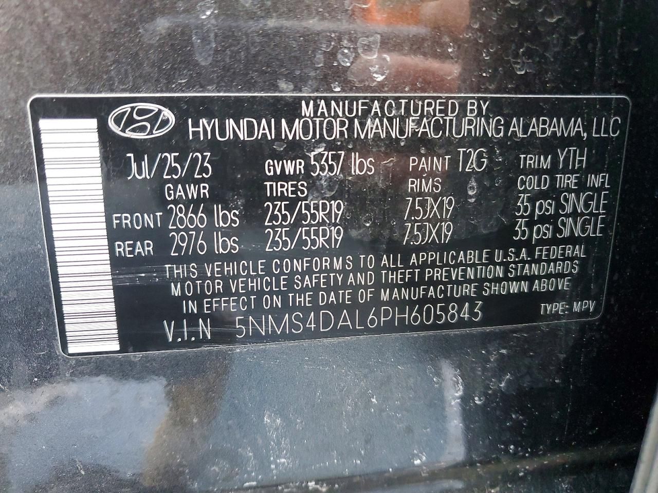 2023 Hyundai Santa fe Limited