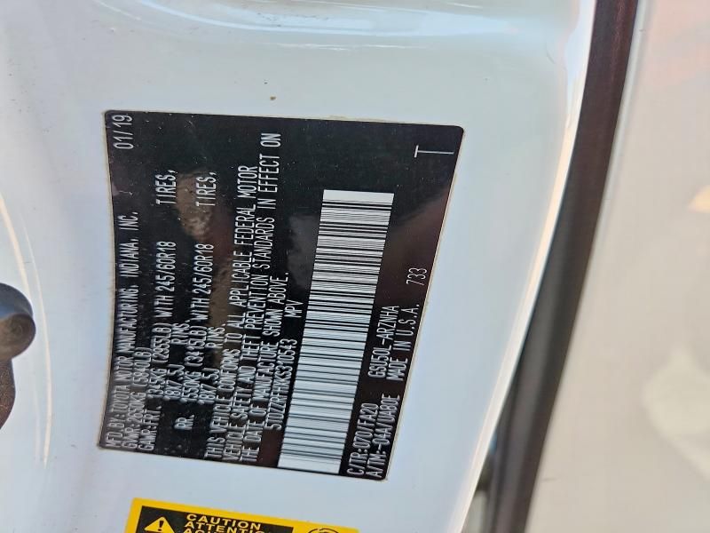 2019 Toyota Highlander le