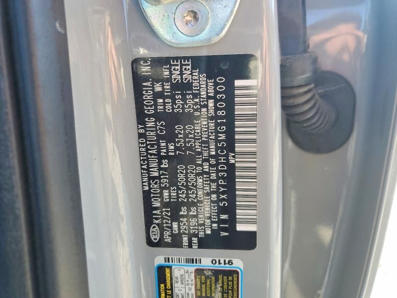 2021 KIA Telluride ex