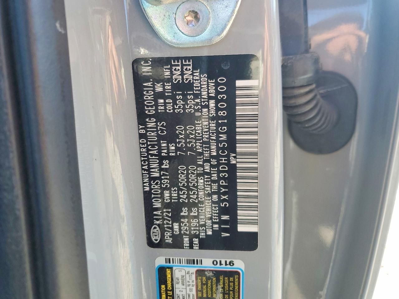 2021 KIA Telluride ex