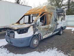 Salvage trucks for sale at Marlboro, NY auction: 2022 Ford Transit T-350 HD