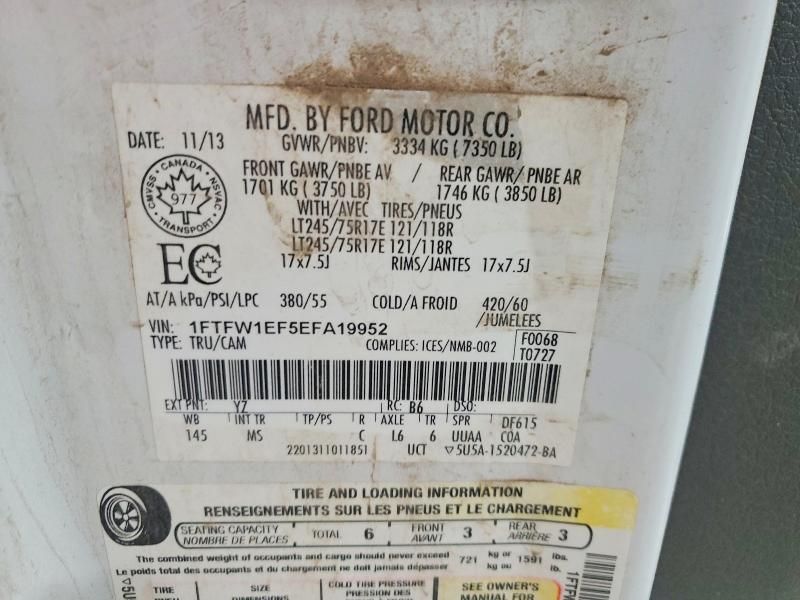 2014 Ford F150 Supercrew