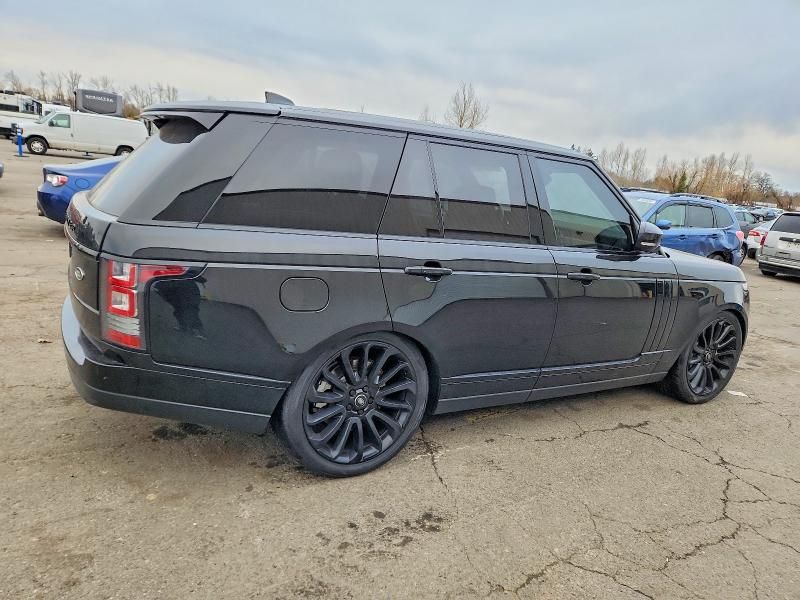 2017 Land Rover Range Rover Supercharged