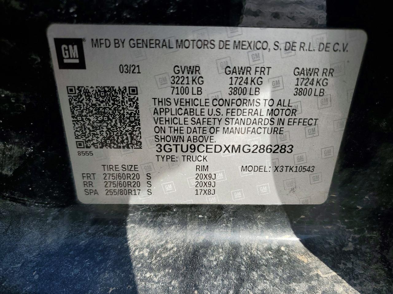 2021 GMC Sierra K1500 Elevation