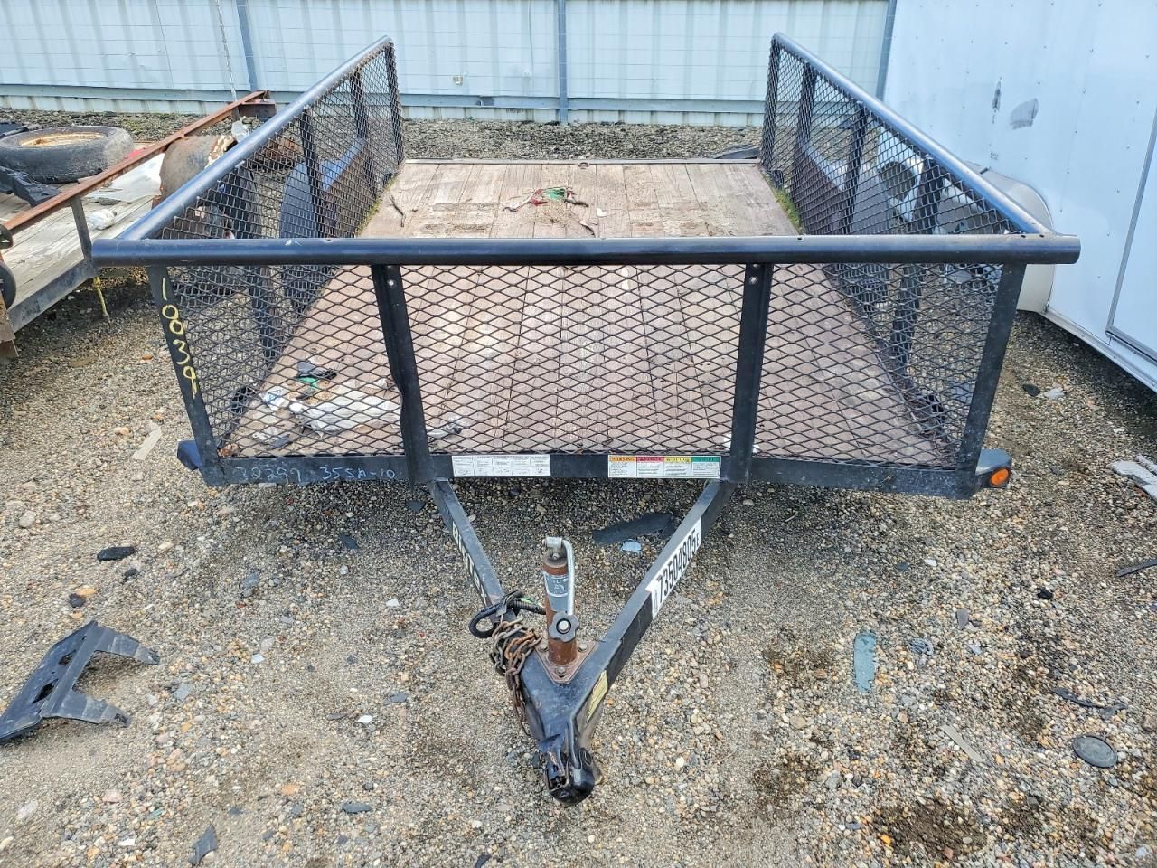 2017 Big Tex 35SA-10BKEX2 Utility Trailer