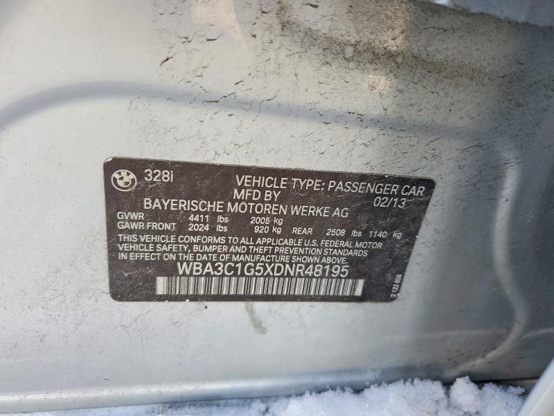 2013 BMW 328 i Sulev