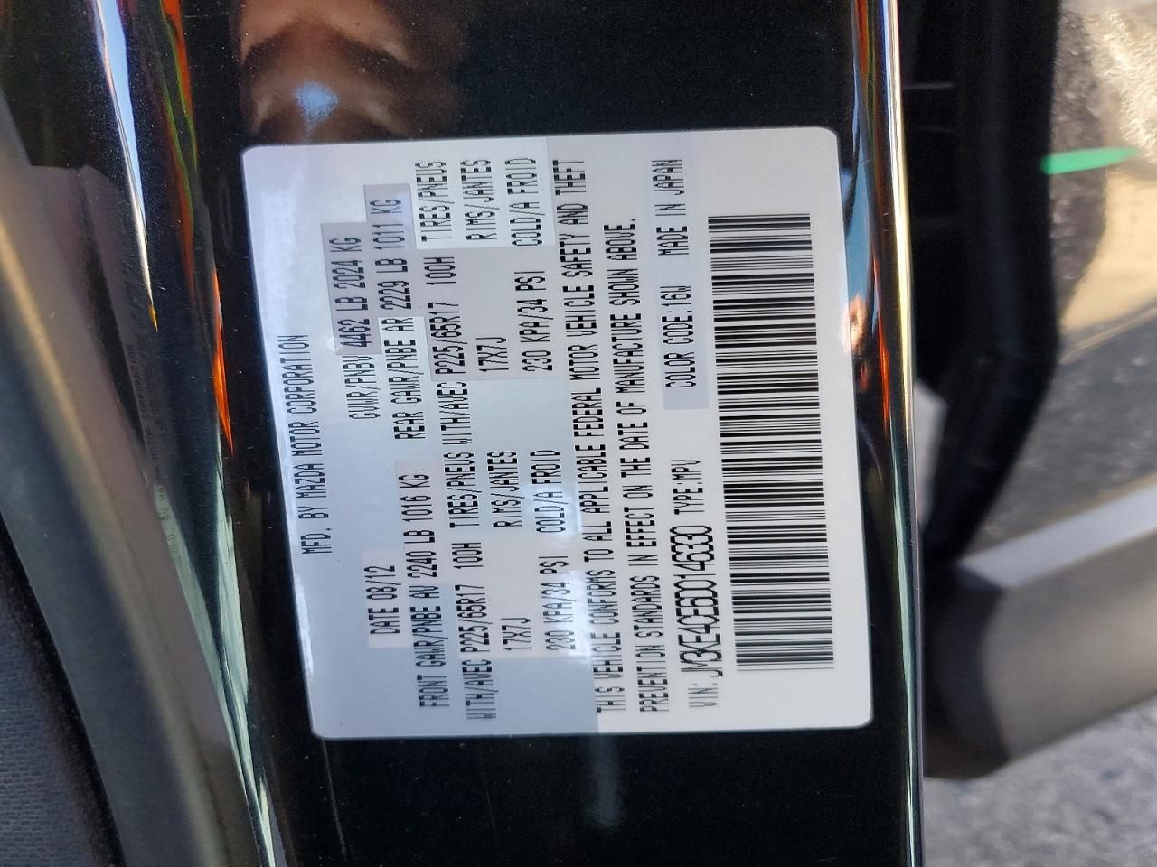 2013 Mazda Cx-5 Touring