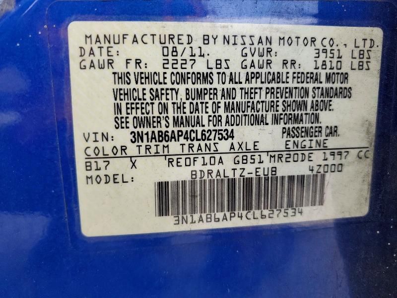 2012 Nissan Sentra 2.0