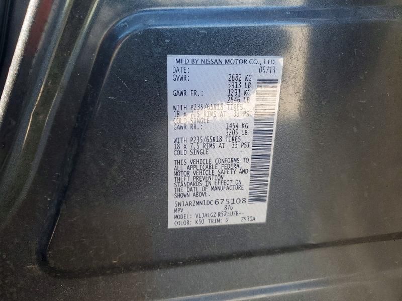 2013 Nissan Pathfinder s