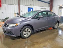 Honda salvage cars for sale: 2015 Honda Civic lx